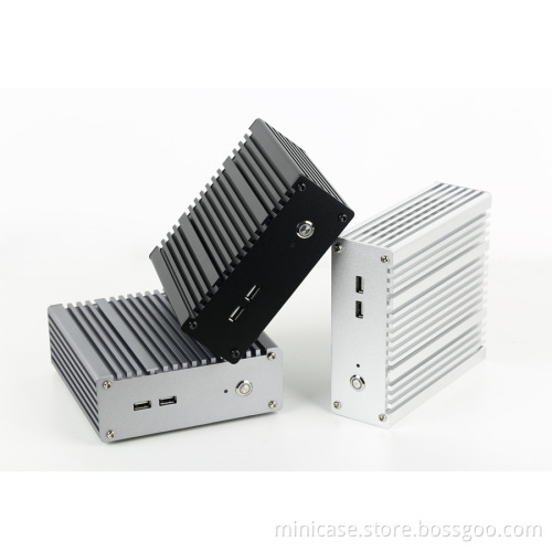 Realan Aluminum Industrial Computer host M1255-J1900N